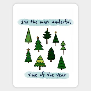 Its the most wonderful time of the year Sticker
